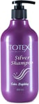 Totex Silver Hair Shampoo | Color Brighting Purple Shampoo For Blonde 500ml