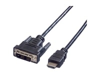 Kabel Value 1.5M Czarny (11995516 1.5 M Dvi-D Hdmi)