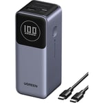 UGREEN Nexode 12000 mAh Power Bank -varavirtalähde, 100W