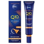 NEW Nivea Q10 Plus Vitamin C Anti-Wrinkle + Energy Skin Sleep Night Cream 40ml