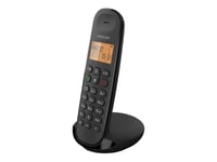 Logicom Iloa 150 - Téléphone sans fil avec ID d'appelant - DECT\GAP - (conférence) à trois capacité d'appel - noir