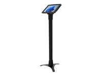 Compulocks Surface Pro 8-10 Space Enclosure Portable Floor Stand Black - Ställ - Portabel - För Surfplatta - Inhägnad - Låsbar - Höggradig Aluminium - Svart - Skärmstorlek: 13" - Golvstående - För Microsoft Surface Pro 8, Pro 9