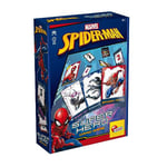 Lisciani - Jeu de Cartes Spider-Man - Jeu de Société - 40 Cartes d'Action - Personnages Illustrées - A Jouer en Famille ou entre Amis - 2 Joueurs ou Plus - Pour Enfants à Partir de 6