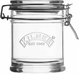 Kilner Clip Top Round Preserving 0.45l Jars for Airtight Food Storage 0299.205