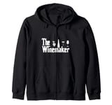 Wine Maker Winemaking Grapes Harvest Vineyard Winery Vintner Zip Hoodie