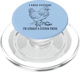 Funny Raise Chicken Tender Buff Orpington Lover PopSockets PopGrip pour MagSafe