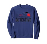 Basically A Detective Knife Blood Stain Sweatshirt