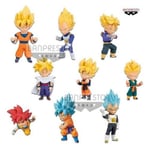 Noname Dragon Ball Super Wcf - Display 12 Figurines Sayian Special - 7cm