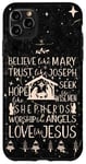 iPhone 11 Pro Max Believe Like Mary Christmas Nativity Jesus Christian Case