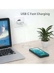 EU:n USB-C 20 W pikalaturisovitin, jossa 3,3 ft/100 cm USB-C - C-tyypin latauskaapeli, tiedonsiirto, yhteensopiva iPhone 14 13 12 -lataussarjan kanssa