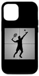 Coque pour iPhone 12/12 Pro Tennis Balls Joueur de tennis Tennis