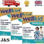 3 x Vitabiotics Wellkid Immune Chewable - 30 Tablets