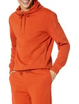 Amazon Essentials Sweat à capuche de sport (grandes tailles disponibles) Homme, Orange Rouille, 4XL Grande taille