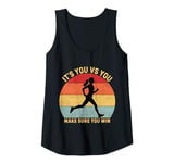 Womens It's You against You Make Sure You Win, Cool Running Women Tank Top