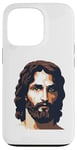 Coque pour iPhone 13 Pro Jésus est le Fils de Dieu. Chrétien, Évangile, Foi, Religieux