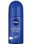 Nivea Protect & Care Deodorant Roll-On - 50 ml