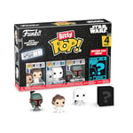 Funko Bitty Pop! Star Wars - Leia 4pk and A Surprise Mystery Mini Figure - 0.9 Inch (2.2 Cm) - Star Wars Collectable - Stackable Display Shelf Included - Gift Idea - Party Bags Stocking - Cake Topper