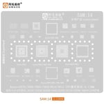 Pochoir De Reballage Sam 1-17 Bga Sam13 Sam14 Pour Samsung A70 A80 A90 Note Exynos7870 9611,Puissance Ic Audio Cpu Maille En Acier En Étain - Type Sam14