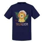 T-Shirt Enfant Lion Trublion Dessin Illustration Roi De La Savane