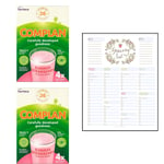 Nutritional Drink Sachets Bundle which Contains Complan Strawberry Shake Sach...