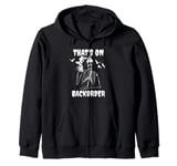 That's On Backorder Men's Halloween Pharmacy Tech Costume Zip Hoodie