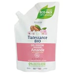 Natessance - Gel Douche Douceur - Parfum Pêche De Vigne - Certifié Bio Cosmos Organic Eco-pack 100% Recyclable - 650 ml