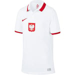 Nike Poland 2020 Stadium Home T-Shirt White/Sport Red 12 Years