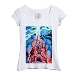 T-Shirt Femme Col Echancré He Man And The Masters Of The Universe Swords Lights