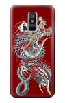 Yakuza Dragon Tattoo Case Cover For Samsung Galaxy A6+ (2018), J8 Plus 2018, A6 Plus 2018