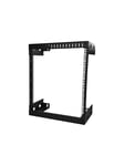 StarTech.com 12U Wall-Mount Server Rack - 12 in. Depth - rack - 12U