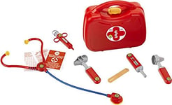 Theo Klein 4265 Mallette Docteur avec Accessoires I Stéthoscope, seringue, thermomètre et Beaucoup Plus Encore ... I Dimensions : 21,5 cm x 9 cm x 20 cm I Jouet pour Enfants à partir de 3 Ans