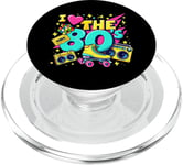 Chemise « I Love The 80s » pour homme et femme, costume de fête vintage des années 80 PopSockets PopGrip pour MagSafe