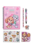 Paw Patrol Paw Patrol Girls, Writing Set A5 With Multi-Col.pen Rosa