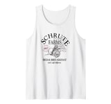 The Office Schrute Farms Large Label Tank Top