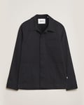 NN07 Olav Pocket Overshirt Black