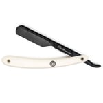 Parker White ABS Handle Push Type Black Blade Holder Barber/Straight Razor