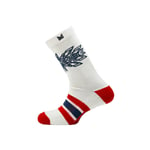 Dale Of Norway Spirit Ullsokker Offwhite/Navy/Raspberry, S/M