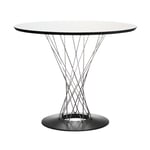 Vitra - Dining Table, Ø 90 cm - Ruokapöytä - Isamu Noguchi - Valkoinen - Metalli/Puu