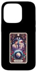 Coque pour iPhone 14 Pro Gemini Tarot Carte astrologique Zodiaque Astrologie Signe astrologique