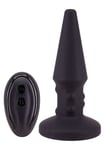 Prise anale vibrante dilatateur en silicone gode portable vibrateur lisse