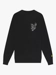 Lyle & Scott Kids' 3D Eagle Graphic Sweatshirt