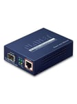 PLANET GTP-805A 100/1000BASE-X to 10/100/1000BASE-T PoE+ Media Converter