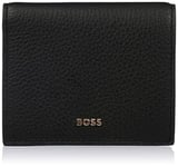 Hugo Boss Sophie SM, Portefeuille bi-Pliable pour Femme, Noir 1, Taille Unique