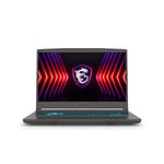 MSI Thin 15 Inch FHD Gaming Laptop - (Intel Core i5-12450H, NVIDIA GeForce RTX 4050, 16GB RAM, 512GB SSD, Windows 11 Home Plus) - Cosmos Grey