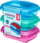 Sistema Lunch Packs, 3 stk, 200 ml.