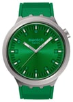 Swatch SB07S101 Big Bold Irony FOREST FACE (47mm) Dark Green Watch