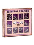 Eureka Brain puzzle set Purple 10pcs. 3D Puslespill