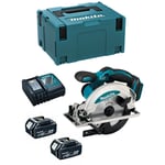 Scie Circulaire Makita DSS610RTJ (2 x 5,0 Ah DC18RC makpac 3)