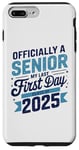 Coque pour iPhone 7 Plus/8 Plus Classe de rentrée scolaire 2025, My Last First Day Senior 2025