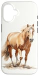 iPhone 16 Beautiful Palomino Horse Case